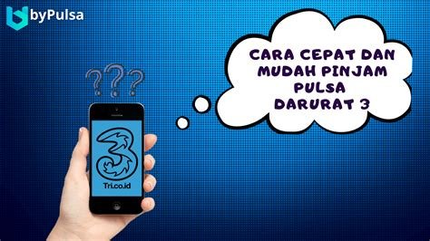 Pulsa Habis Saat Darurat? Simak 3 Solusi Cepatnya